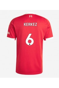 Liverpool Milos Kerkez #6 Jalkapallovaatteet Kotipaita 2025-26 Lyhythihainen
